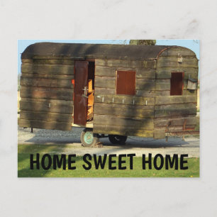 Remorque carvan en bois Carvan Cartes postales, MA