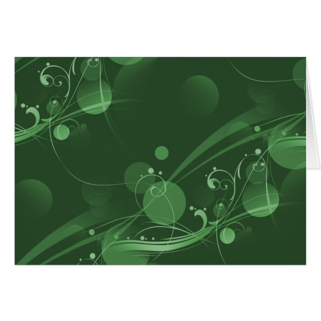 REMOUS ET POINTS DE CERCLE VERT-FONCÉ (Devant horizontal)