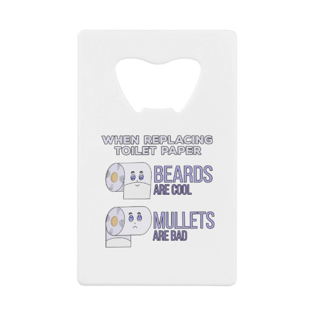 Remplacement des Humours de papier de toilette et  (Devant)