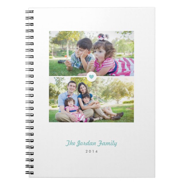 Rempli avec Love Journal - Aqua (Devant)