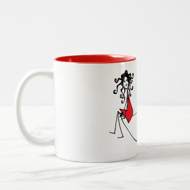 Rempli d'amour : Rouge - Tasses Loreen Love (Gauche)