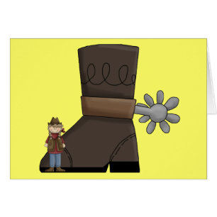 Remplissez grandes bottes de cowboy - blanc