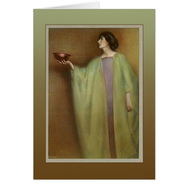 REMPLISSEZ TASSE QUI DÉGAGE des cartes d'art de (Devant)