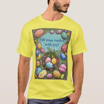 Remplissez Votre Panier Avec Joy T-Shirt Pâques (J