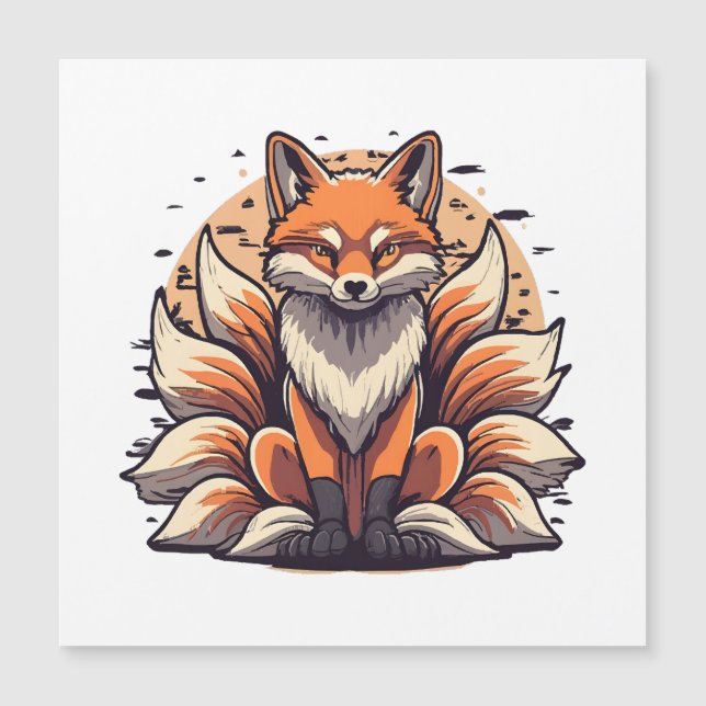 Renard à neuf queues (Devant)