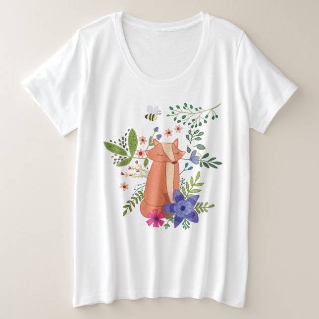 Renard dans la forêt (Design devant)