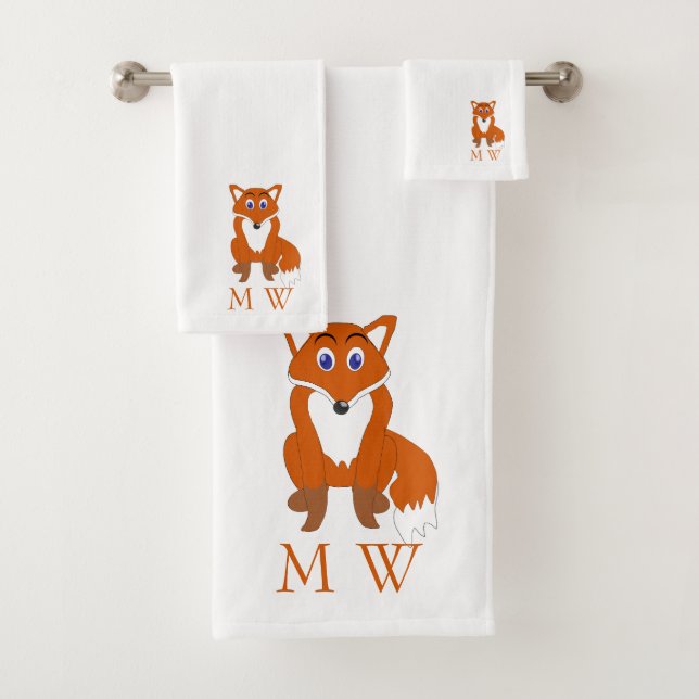 Renard Design Monogrammé (En situation)