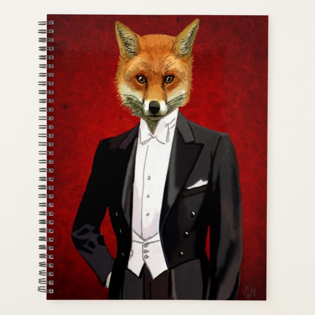 Renard En Costume De Soirée, Portrait (Devant)
