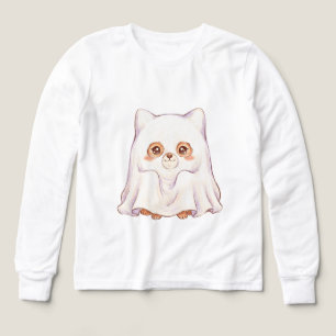 Renard fantôme mignon Halloween - Animaux dodus mi