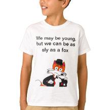 Renard Fugitif - T-Shirt Enfant