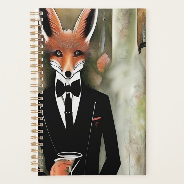 Renard rouge avec Martini (Devant)