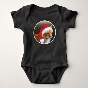 Renard Rouge de Noël - Body en Jersey pour Bébé
