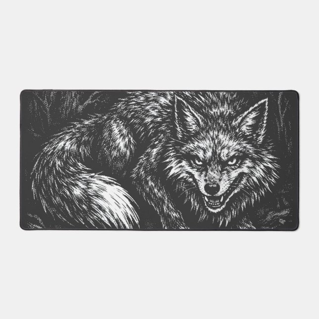 Renard rusé de la forêt — par BurnsInHell (Recto)