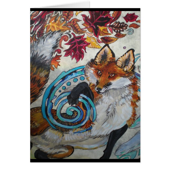 Renard spiral d'automne (Devant)