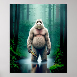 Rencontre Bigfoot - 20 x 24 Poster
