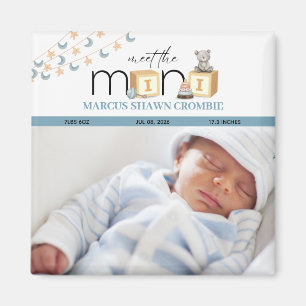 Rencontrez Le Mini Magnet Bébé Bleu