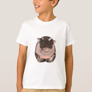 Rencontrez le T-shirt hippo "Moo Deng"