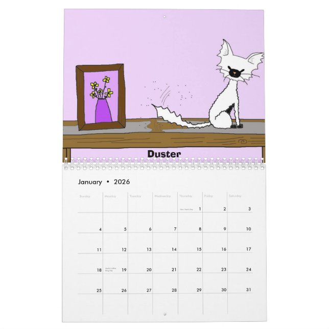 Rencontrez miaule le calendrier 2014 (Jan 2026)