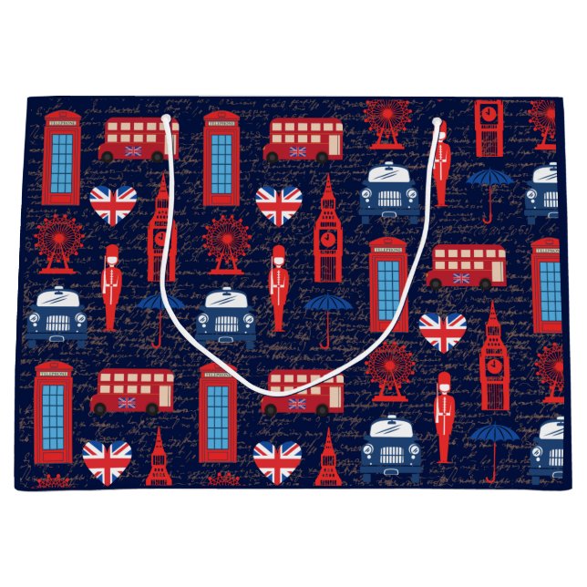 Rencontrez-moi dans le sac cadeau Londres (Devant)