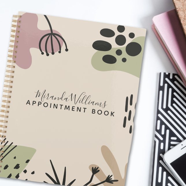Rendez-vous Abstrait et paisible en Bohême (Bohemian Tranquil Abstract Appointment Planner)