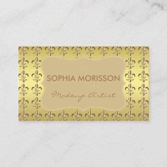 Rendez-vous Artiste maquillage Fleur-de-lis Monogr (Devant)