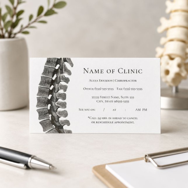 Rendez-vous avec un chiropracteur spécialisé en co (Créateur téléchargé)