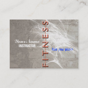 Rendez-vous Blanc de forme physique - affaires, carte de