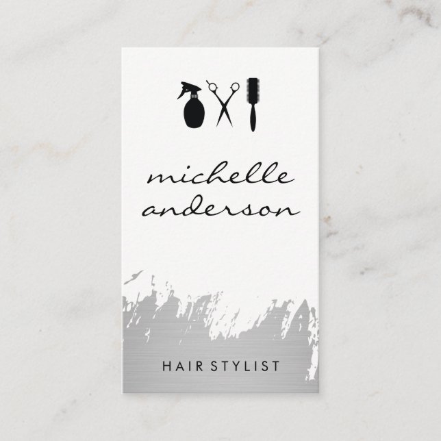 Rendez-vous brossé en argent (Devant)