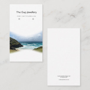 Rendez-vous Carte d'affichage de bijoux à oreille personnalisé