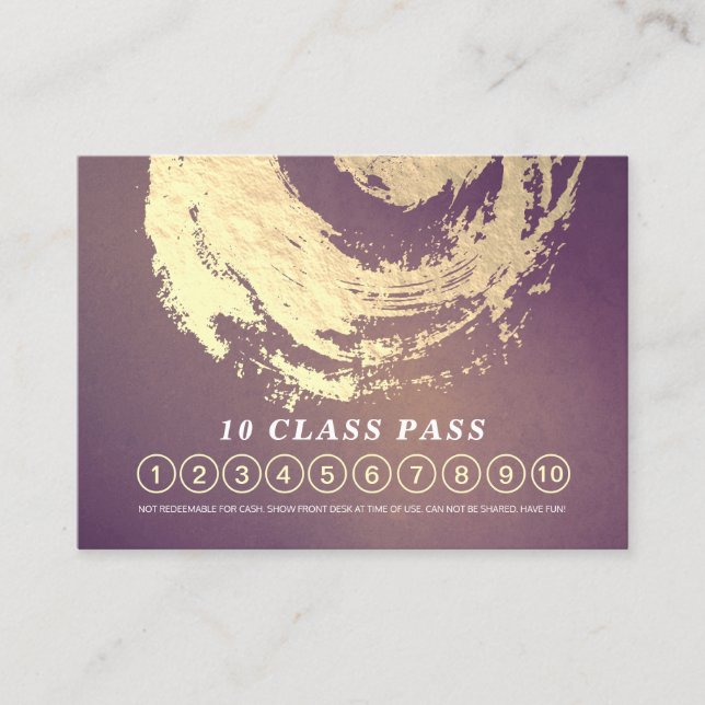Rendez-vous Carte de fidélité Pass Classe d'instructeur de méd (Devant)