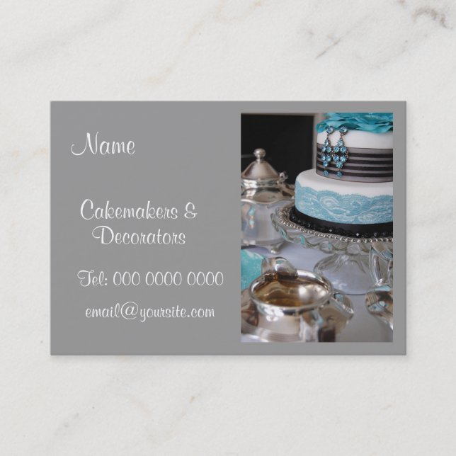 Rendez-vous Carte de visite Cakemakers & Décorateurs (Devant)