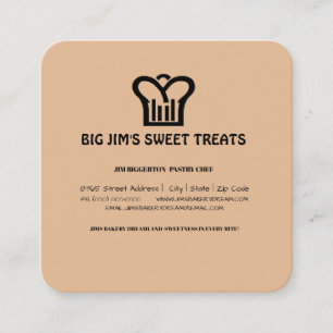 Rendez-vous Carte de visite de boulangerie/pâtisserie