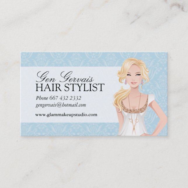 Rendez-vous Carte de visite de coiffeur (Devant)