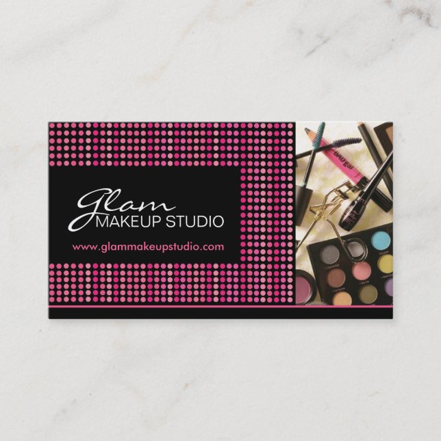 Rendez-vous Carte de visite de maquillage (Devant)