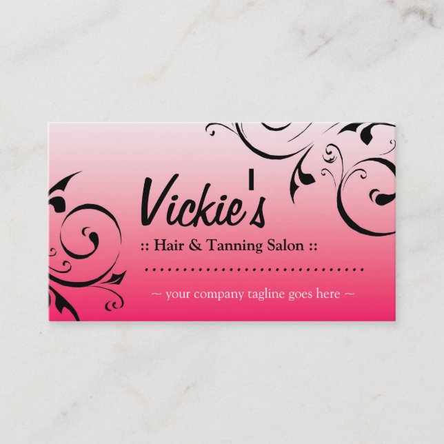 Rendez-vous Carte de visite de salon de bronzage (Devant)
