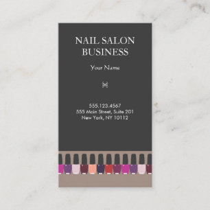 Rendez-vous Carte de visite du salon de ongle