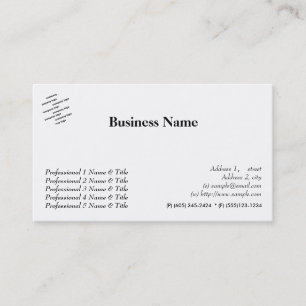 Rendez-vous carte de visite général de nomination