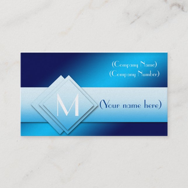 Rendez-vous Carte de visite/Monogramme (Devant)