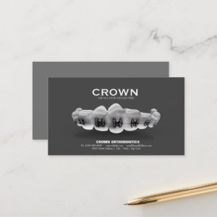 Rendez-vous Carte de visite orthodontiste avec carte de rendez