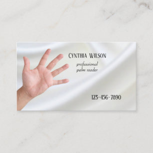 Rendez-vous Carte de visite professionnelle de chiromancienne