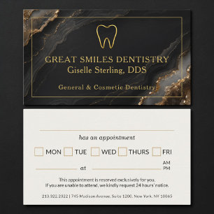 Rendez-vous chez le dentiste Black Gold Agate