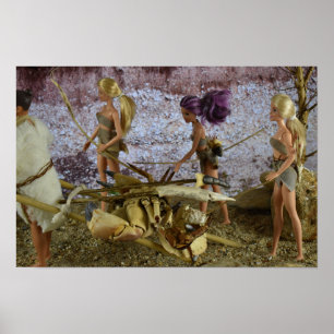 Rendez-vous chez vous après la chasse. affiche