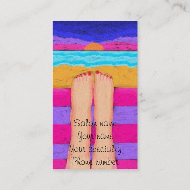 Rendez-vous Clous rouges dans le Carte de visite du coucher du (Devant)