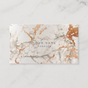 Rendez-vous Cuivre de marbre VIP gris d'argent de carte de