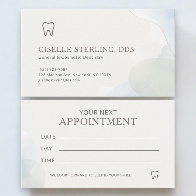 Rendez-vous de cabinet de dentiste abstrait (Créateur téléchargé)
