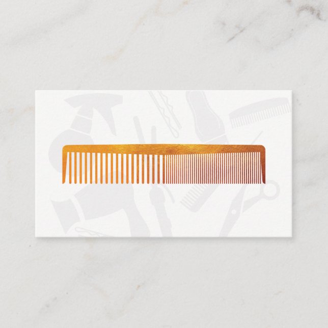 Rendez-vous de coiffeur comb Gold Luxe (Devant)