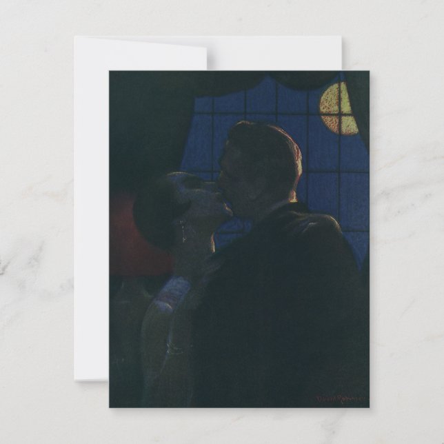 Rendez-vous de minuit, Amants sous la pleine lune (Devant)
