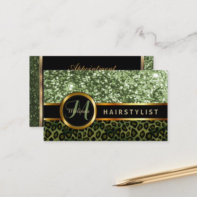 Rendez-vous de parties scintillantes de vert de (Devant/Arrière en situation)