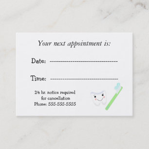 Rendez-vous dentaire