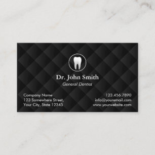 Rendez-vous dentaire Noir classique Dentiste déco